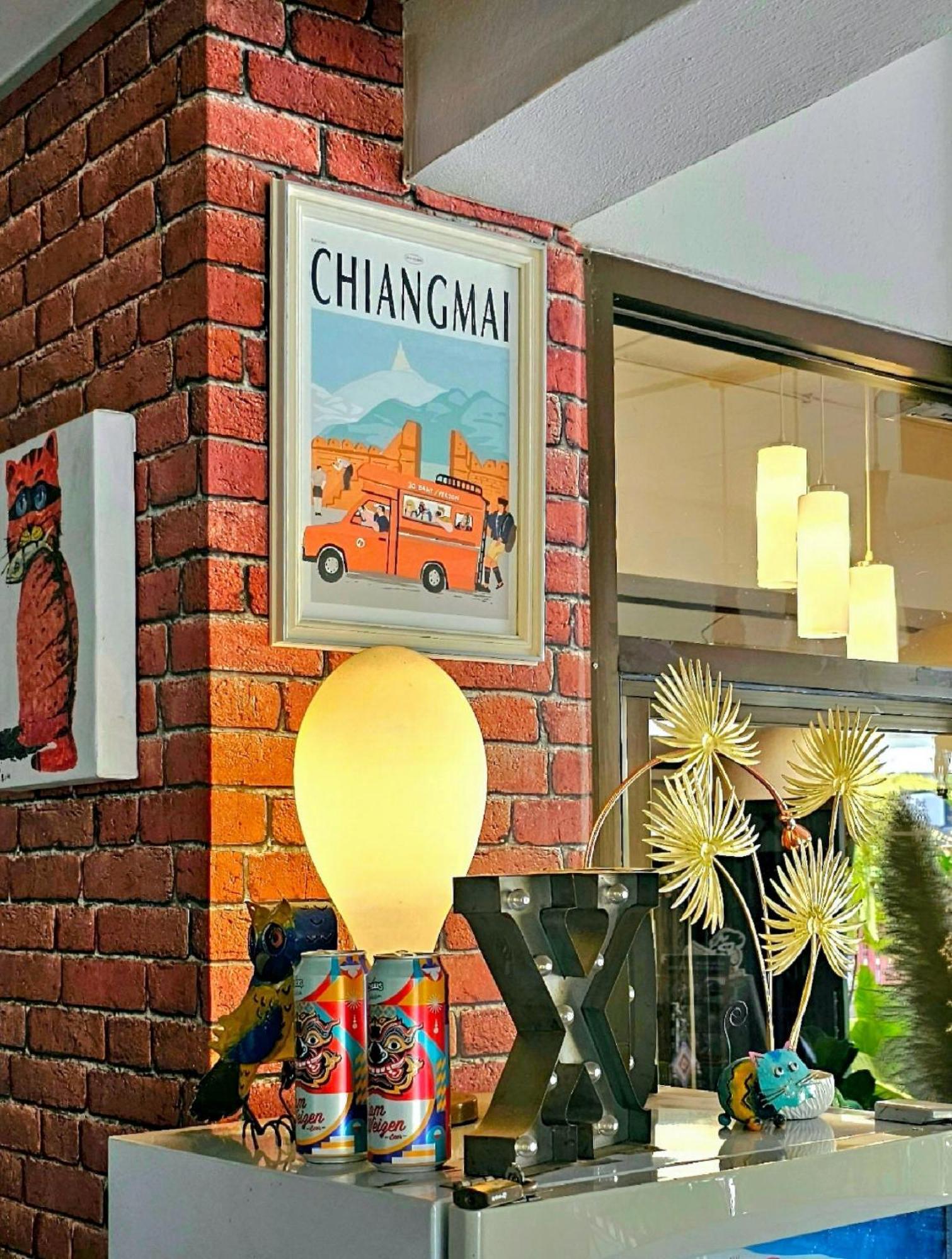 Bed And Terrace Guesthouse Чиангмай Екстериор снимка